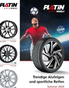 Platin Felgen sport Reifen Sommer 24 Reifen Herl